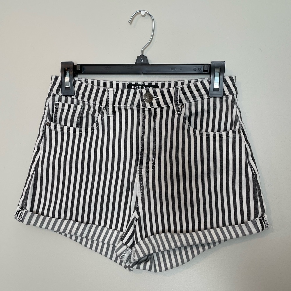 Almost Famous Striped Shorts